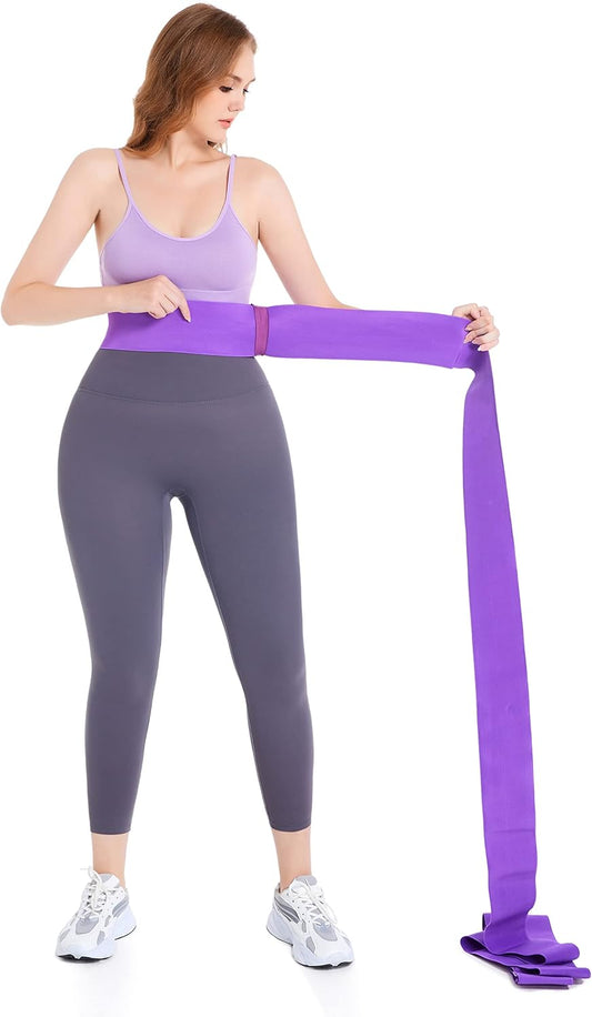 Bandage Wrap Waist Trainer ,Snatch Me up Bandage Wrap,Waist Trainer for Women, Invisible Waist Trainer (Purple5M)