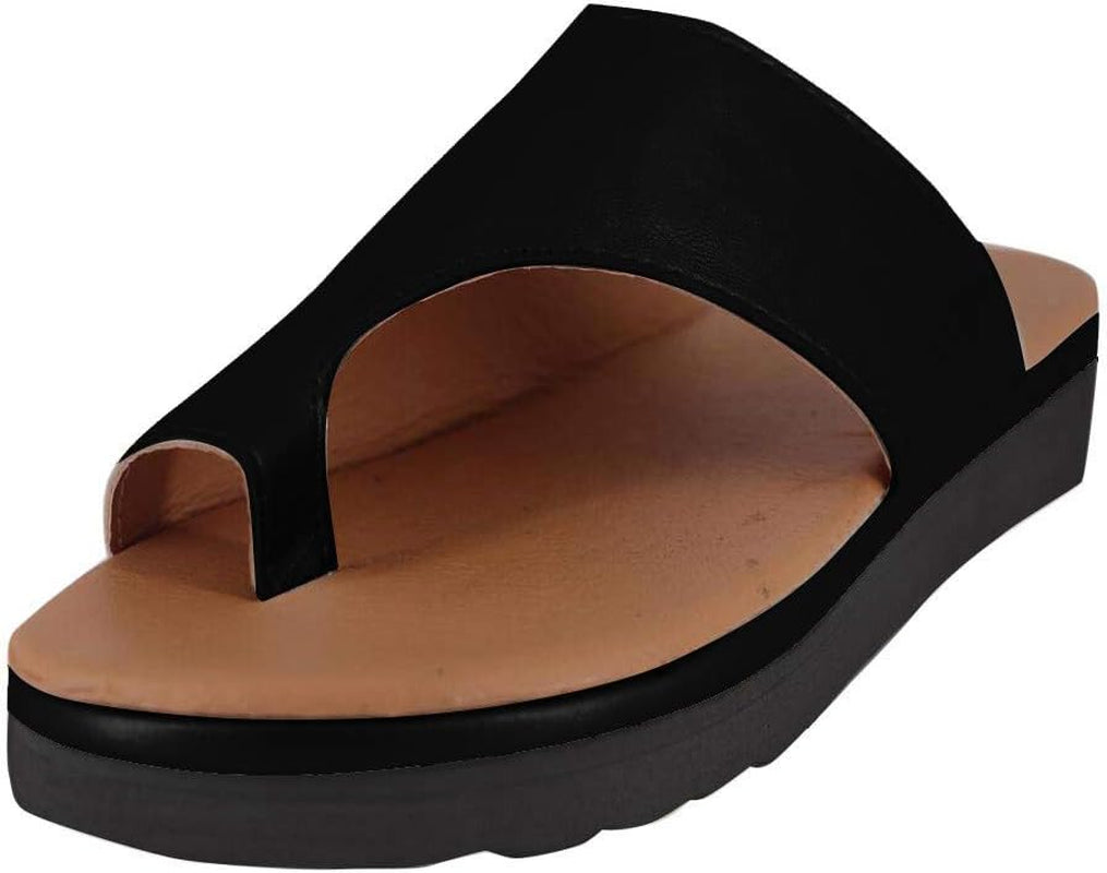 Sandals for Women Wide Width,2020 Comfy Platform Sandal Shoes Comfortable Ladies Shoes Summer Beach Travel Shoes Sandals Black