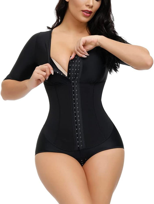 Fajas Colombianas Reductoras Y Moldeadoras Postpartum Shapewear for Women Tummy Control Full Body Shaper with Butt Lifter Waist Trainer Slimming Girdles Compression Garment
