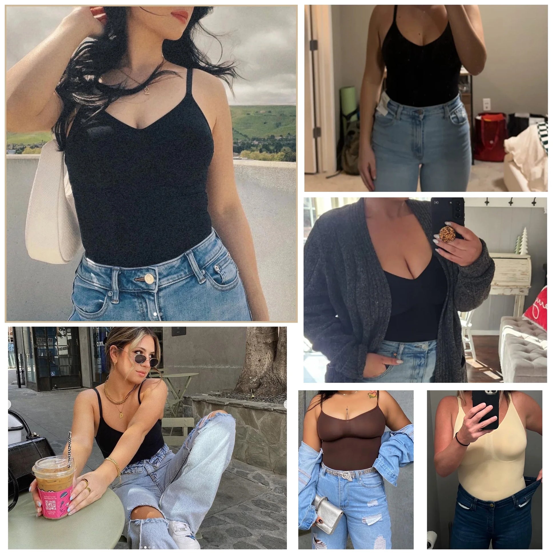 Shapewear for Women Tummy Control Body Shaper Snatched Waist Body Suit