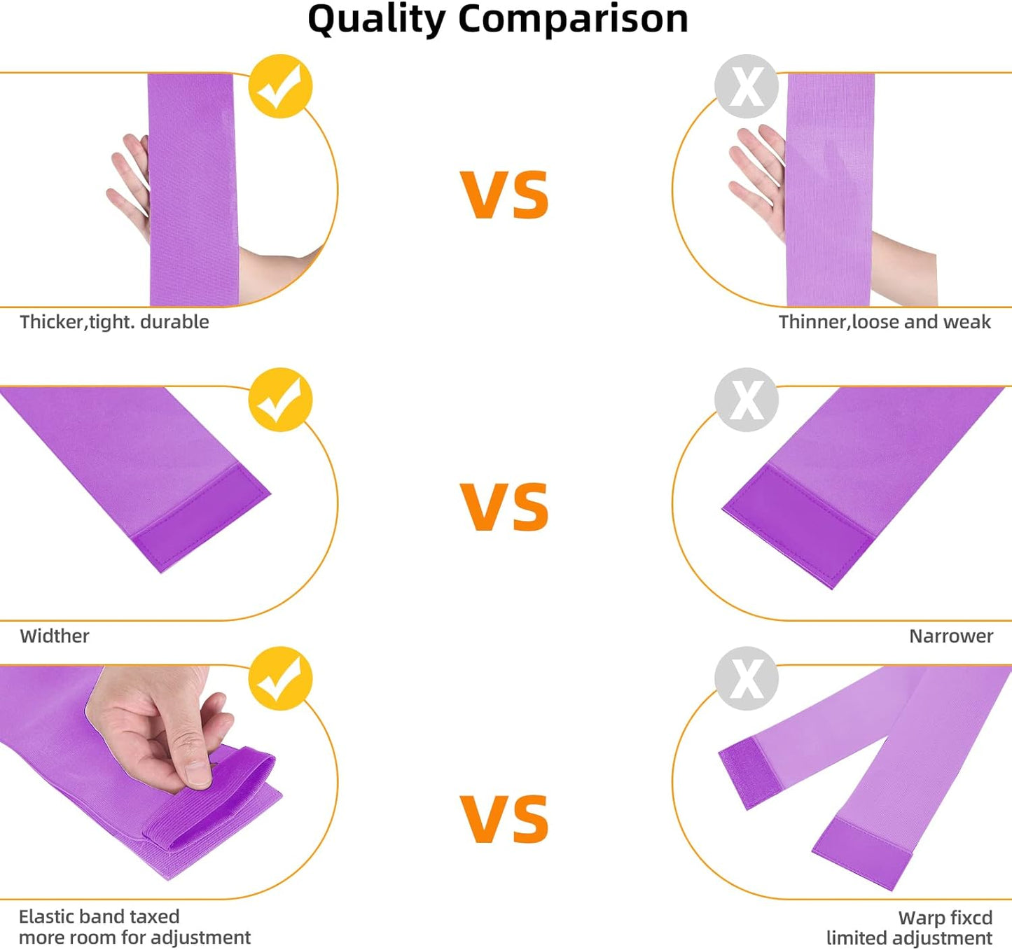 Bandage Wrap Waist Trainer ,Snatch Me up Bandage Wrap,Waist Trainer for Women, Invisible Waist Trainer (Purple5M)